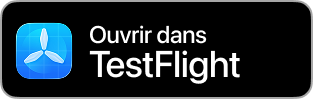 Ouvrir dans TestFlight