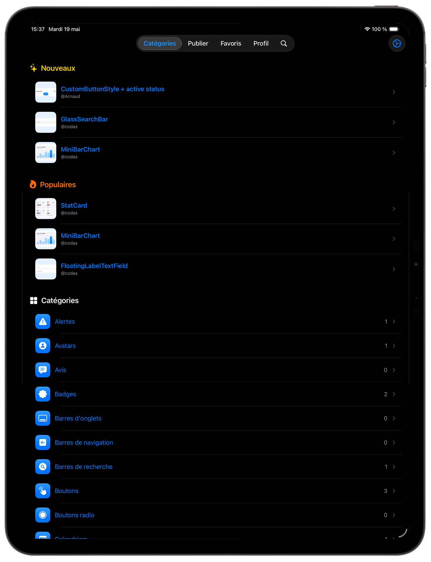 Codas iPadOS 4