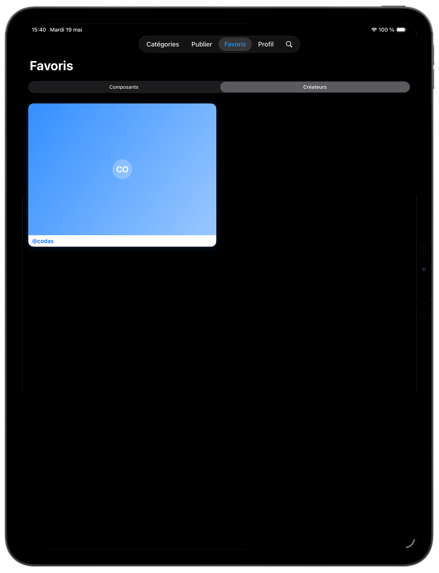 Codas iPadOS 11